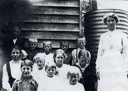 historical photo 1916 school mistress ethel hewison